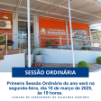 Notcia: Primeira Sesso Ordinria de 2025
