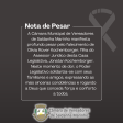 Notьcia: Nota de Pesar