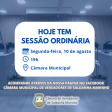 Notьcia: Hoje tem Sess�o Ordin�ria
